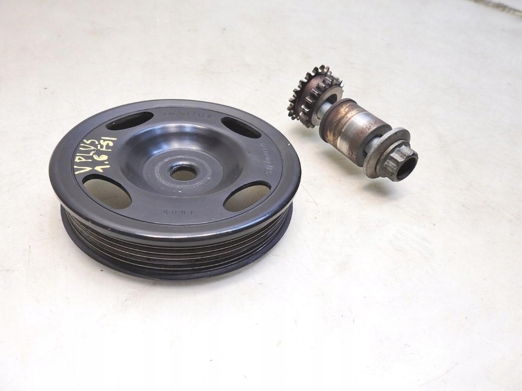 фото №9, Шків колінчастого вала vw golf v plus 1.6 fsi 03d105255d