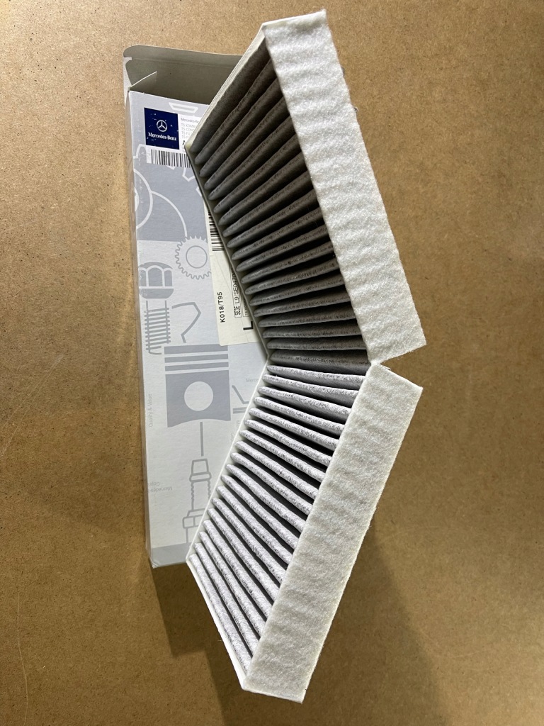 фото №5, Фільтр салонний mercedes w171 r171 оригінал вугільний