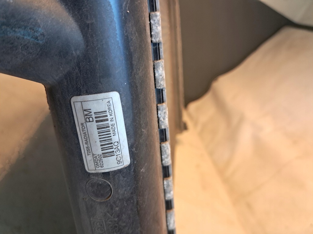 фото №9, Радіатор wody вентилятор chevrolet aveo ii 1.2 16v