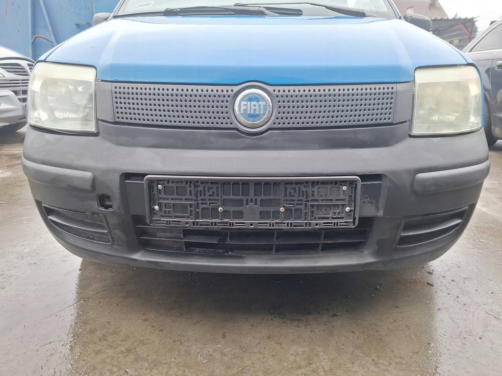 фото №10, Kompletny перед капот крила бампер лампа fiat panda ii 734/a