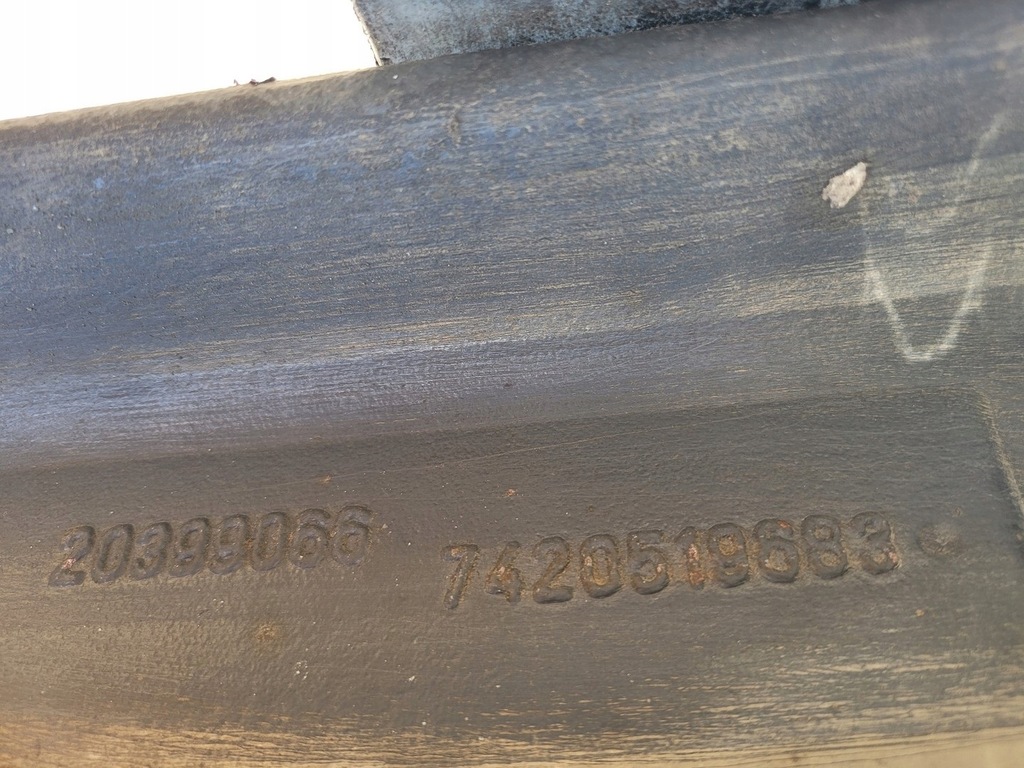 фото №14, Oś балка перед передняя комплектная ступица поворотный кулак volvo fe 6x2 d7e e-5