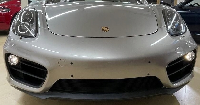 фото №1, Kompletny перед porsche cayman 981 boxster 2014 rok капот бампер лампы
