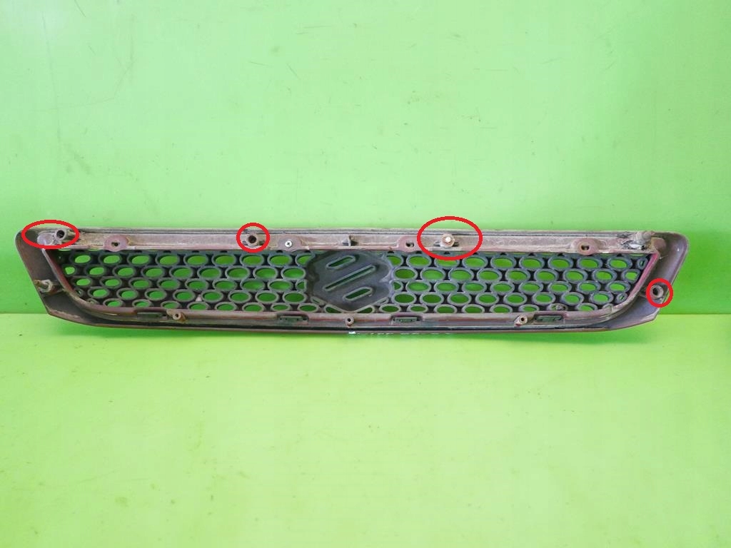 фото №8, Решётка радиатора решётка радиатора радиатора решётка радиатора z5h suzuki swift 00-03