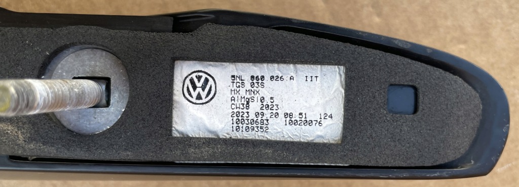 Рейлинги vw tiguan allspace 2016-2024 r 5nl860026a 5nl860025a комплект oryg в Украине