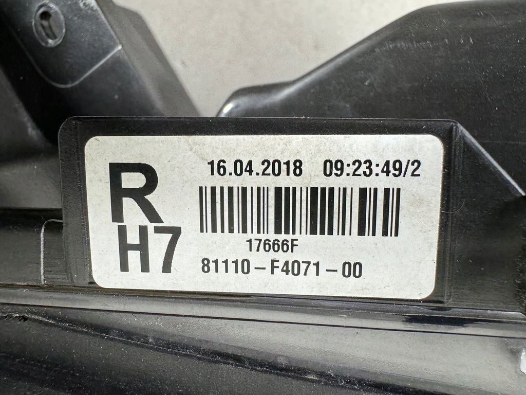 фото №16, Toyota chr ch-r full led лампа правая перед передняя фара eur