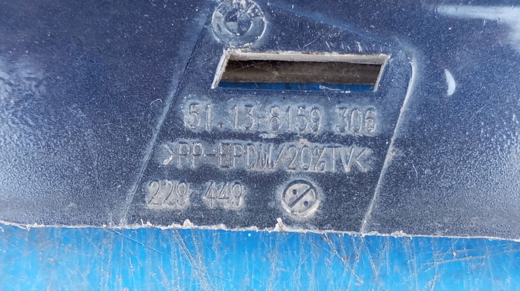 фото №13, Bmw 3 e36 cabrio 8159306 молдинг лампи правий перед