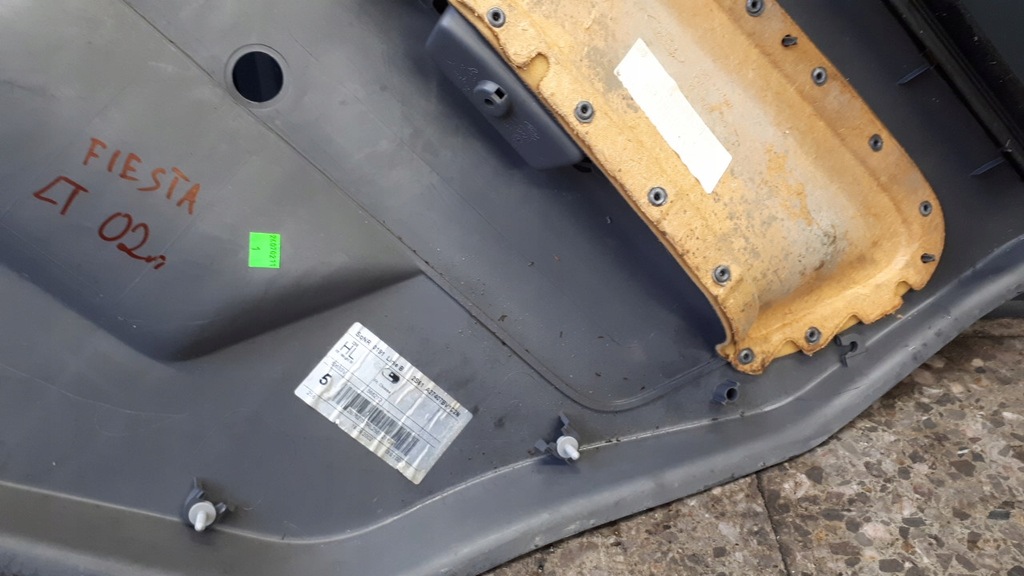 фото №11, Обшивка двері лівий задня ford fiesta mk5