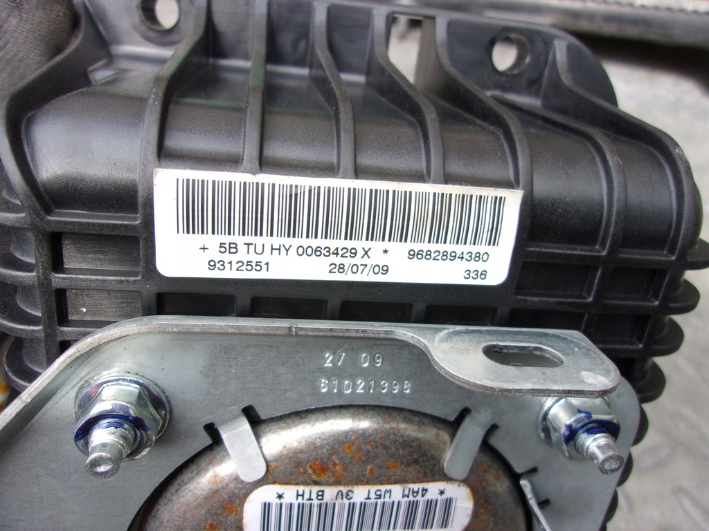 фото №4, C3 picasso 08- подушка подушка безопасности ремни датчик