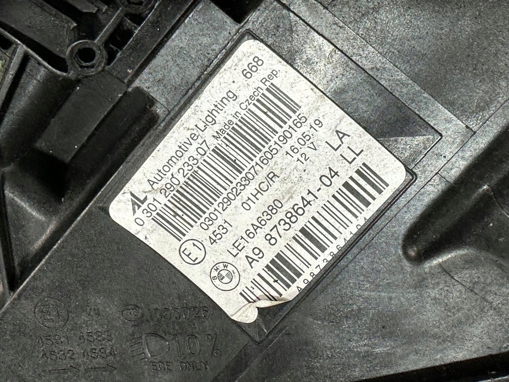 фото №8, Bmw seria 2 f45 f46 lci lift лампа левая перед led 8738641