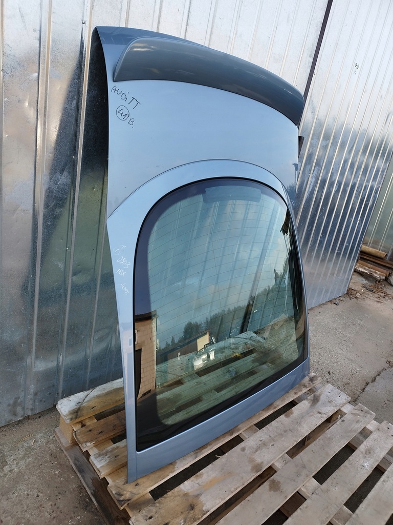 фото №6, Крышка багажника стекло спойлер задняя audi tt 8n coupe 1998-2006