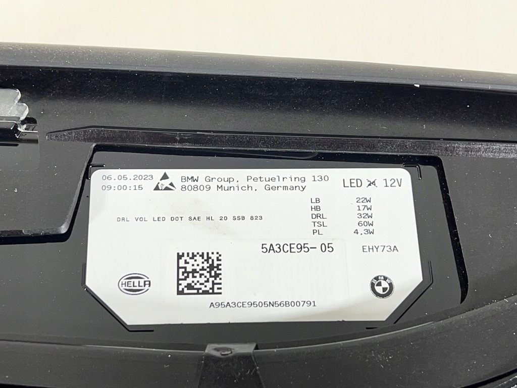 фото №12, Bmw ix i20 full led лампа ліва права перед фари повний usa