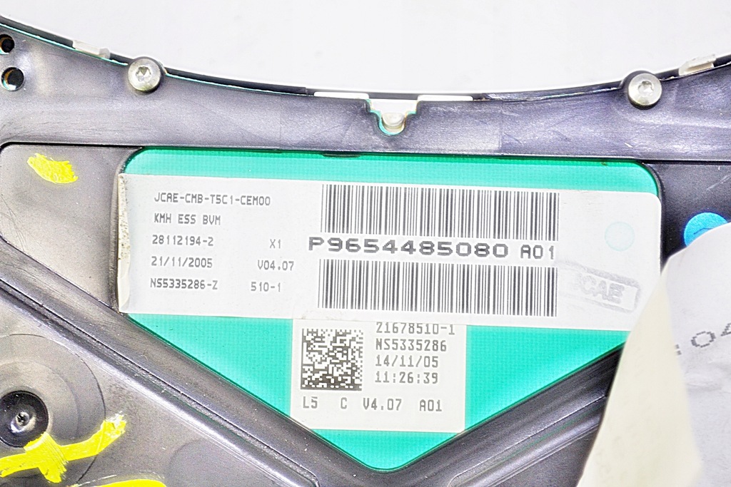 фото №5, Peugeot 307 приборы счетчик p9654485080