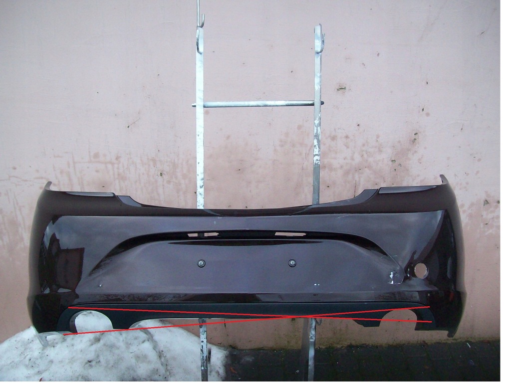 Купити Opel insignia рестайлінг  седан hb 13- бампер задні голий