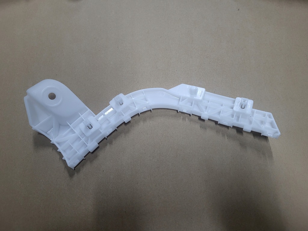 фото №6, Mitsubishi asx lift напрямна кронштейн бампера заднього задня правий