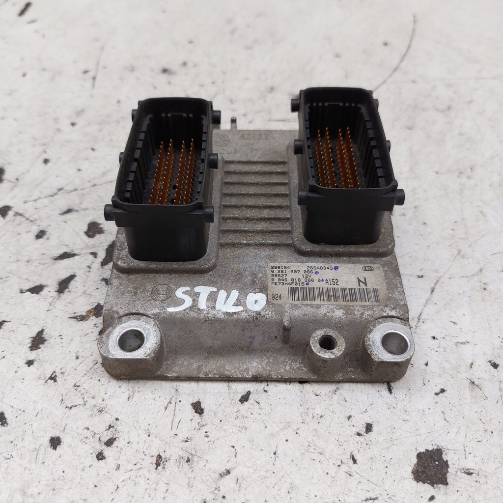 фото №5, Fiat stilo 1,2b бортовой компьютер двигателя 0261207086