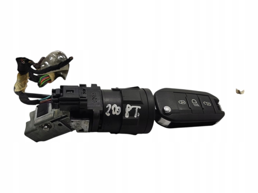 фото №1, Замок зажигания ключ pilot peugeot 2008 i 2013-2016 9663123380