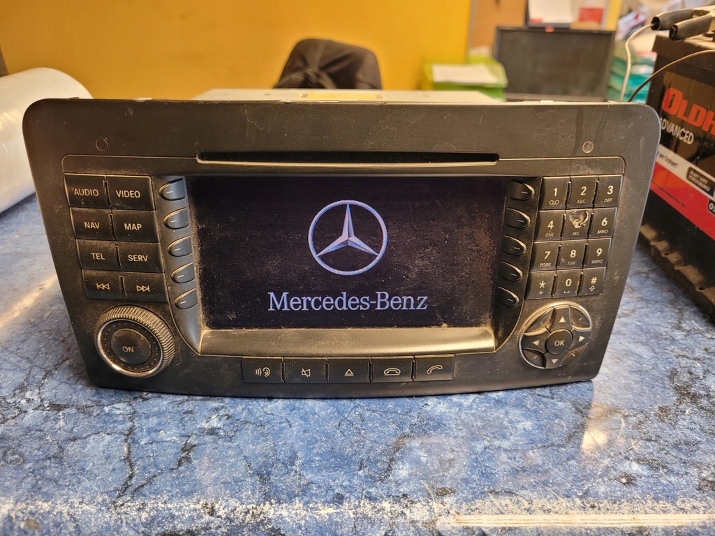 фото №4, Mercedes ml w164 gl x164 радио cd навигация a1648200979