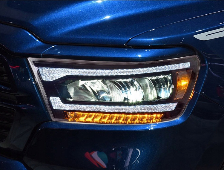 фото №10, Модуль фары автомобильных full led do лампа передних dodge ram1500 2019-2024 drl