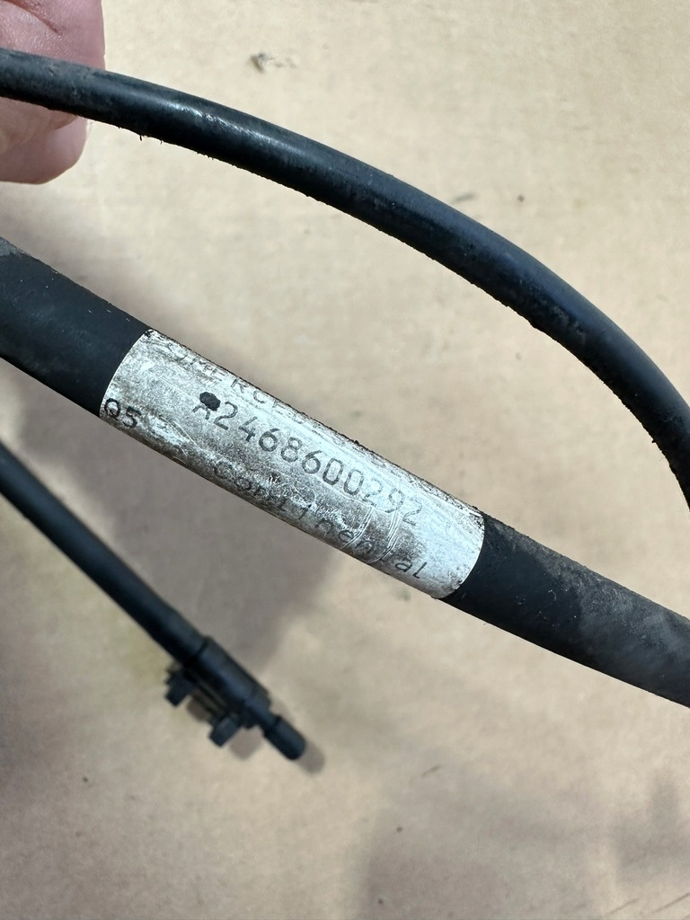 фото №7, Шланг розпилювача, рідина омивача, sprysk mercedes b w246, a w176