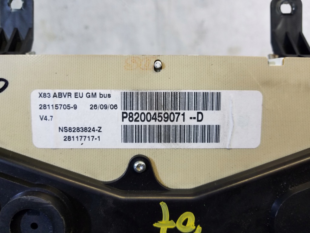 фото №3, Счетчик приборы renault trafic ii p8200459071