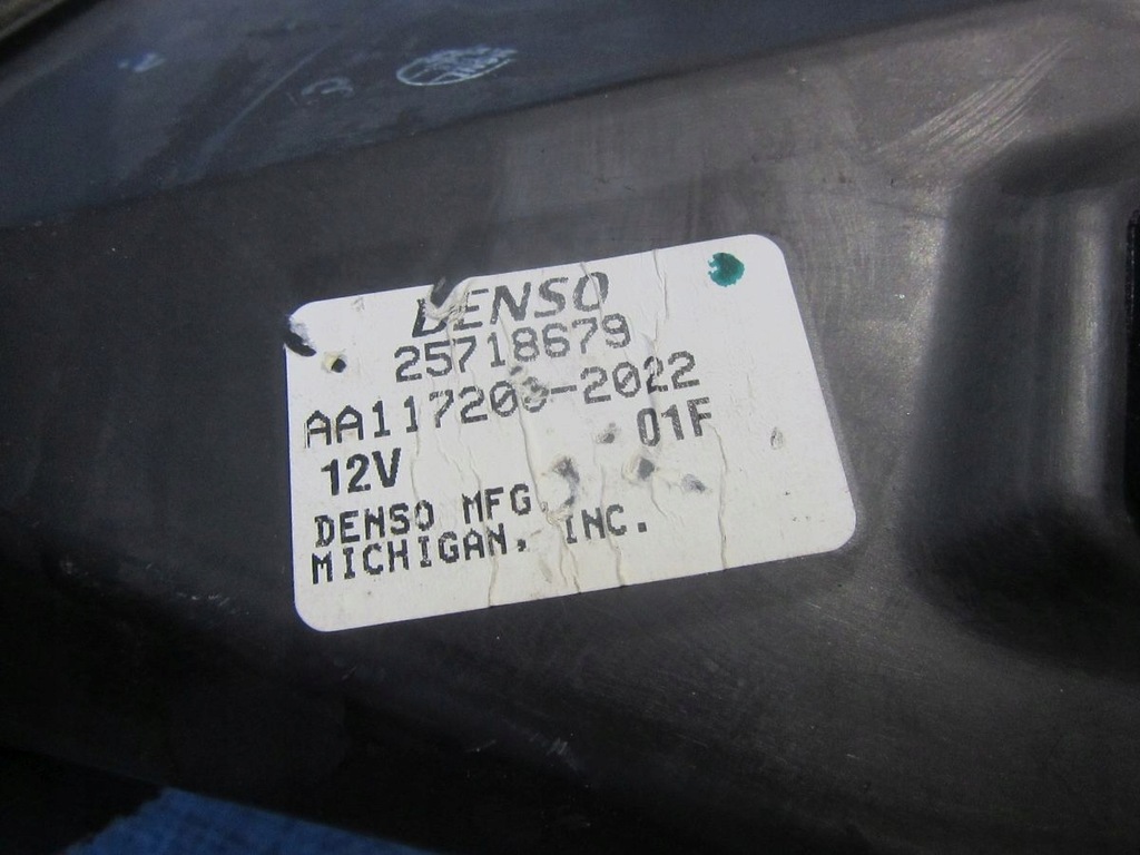 фото №9, Cadillac srx i 2005 воздуходувка вентилятор корпус