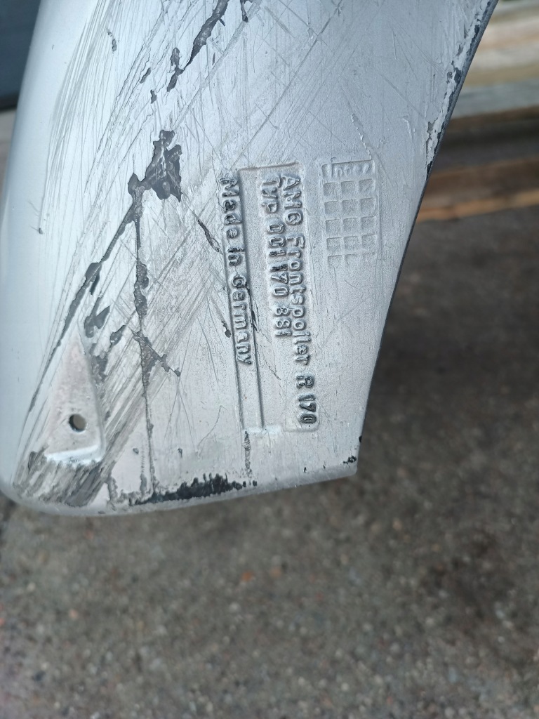 фото №9, Mercedes slk w170 r170 бампер перед передний amg усилитель ксенон