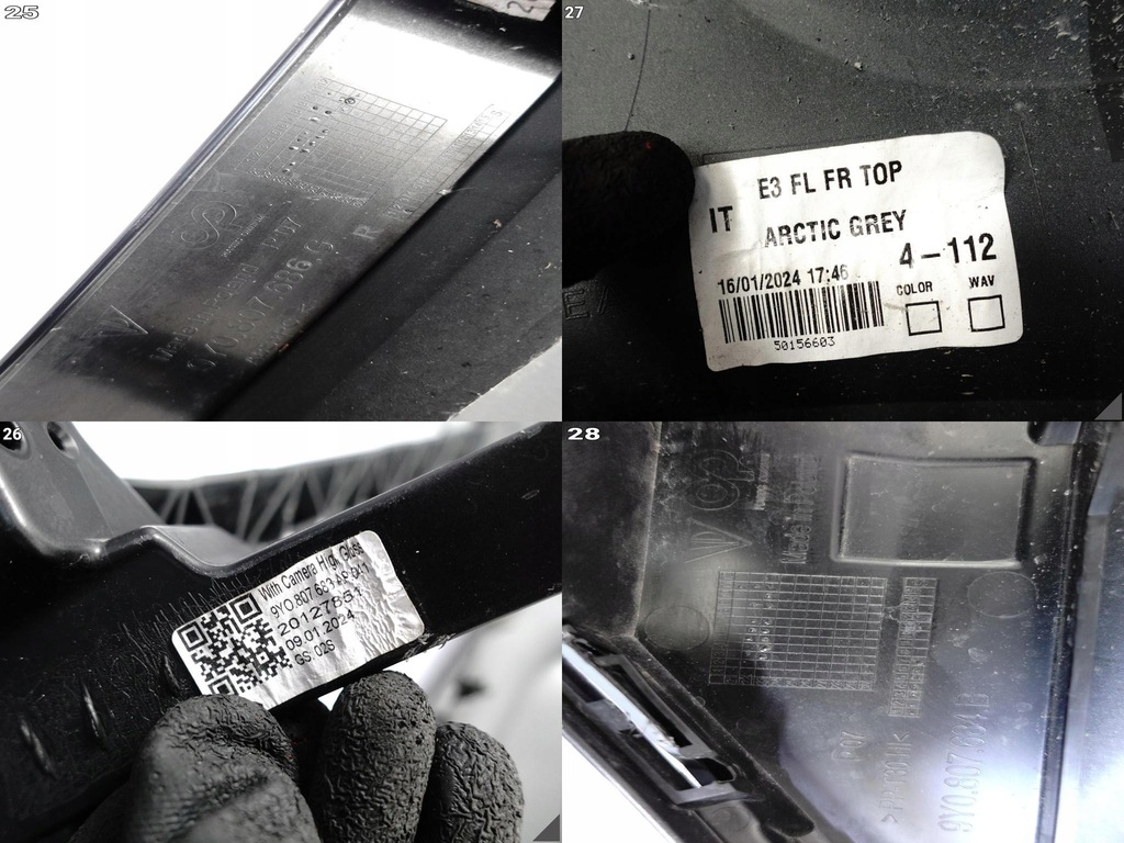 фото №11, Porsche cayenne iii e3 9y0 gts coupé / suv lift 23- бампер + решётки перед