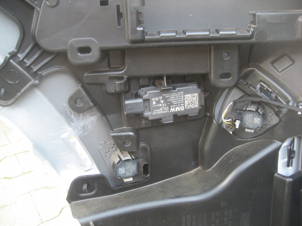 Bmw x1 u11 x line 22-25r бампер передний решётка  6xpdc alpinweiss 3 Недорого