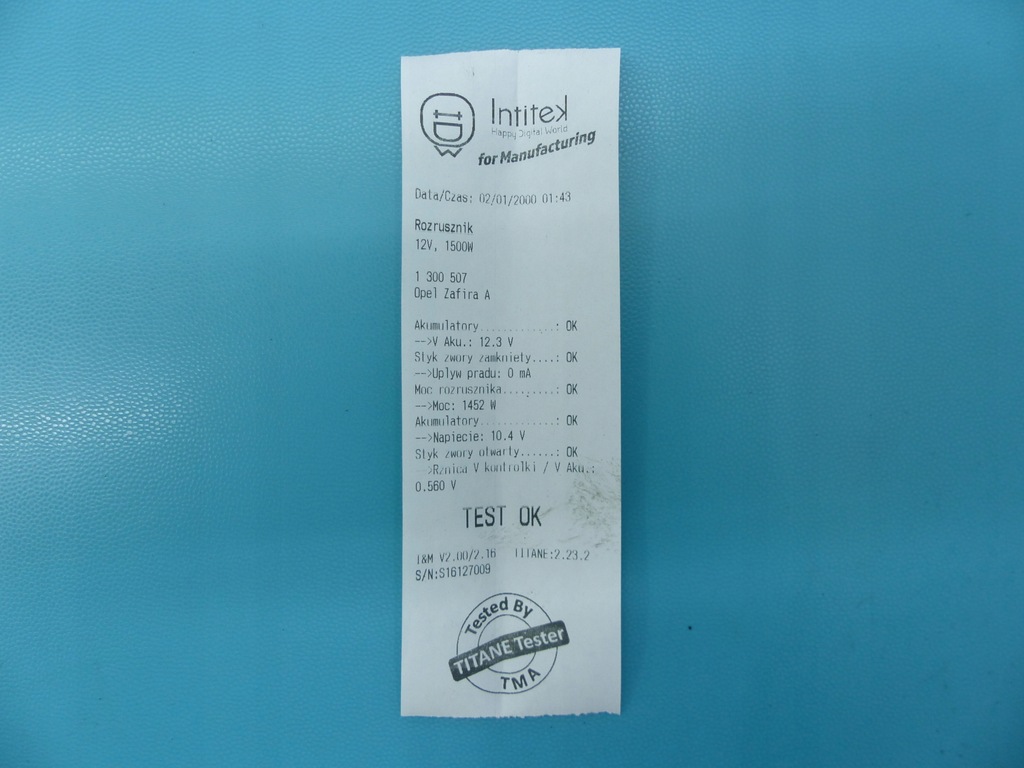 фото №6, Test стартер opel zafira a 0001109015 2.0 dtl