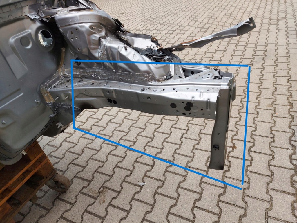 фото №1, Toyota chr лонжерон четверть левый перед