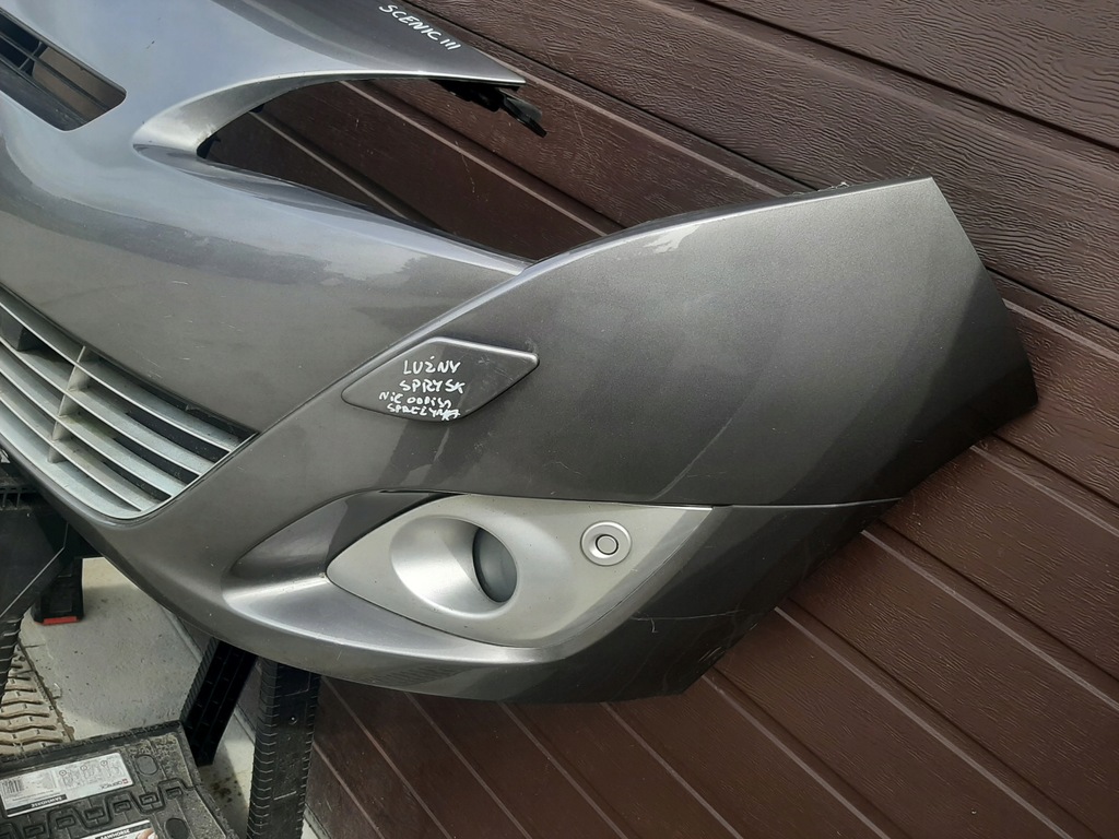 фото №10, Бампер перед renault grand scenic iii омыватель ксенон pdc цвет teknc