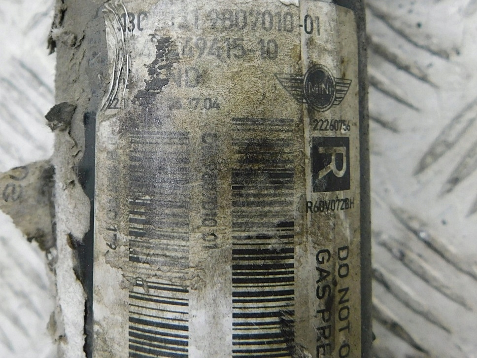 фото №9, Амортизатор правый перед 9807010 - mini countryman r60 paceman r61 1.6d