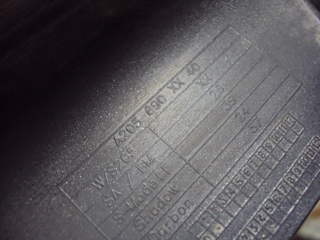 фото №9, Молдинг порог правая mercedes c-klasa w205 amg fl