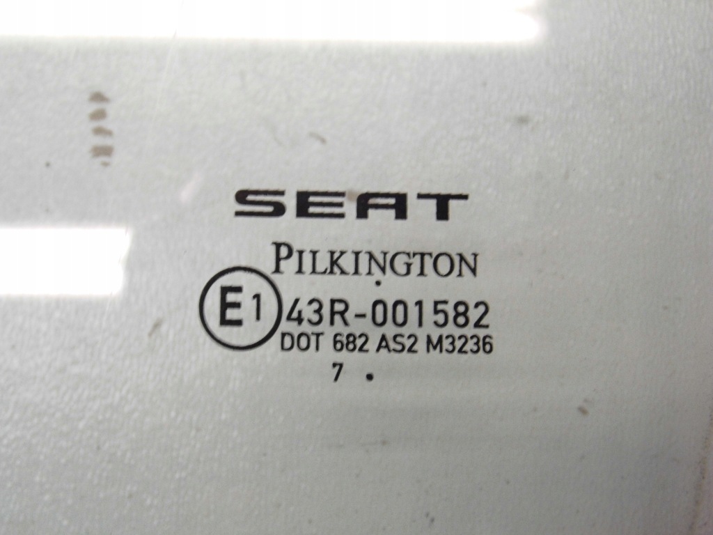 фото №3, Скло двері seat leon ii 1p 2007r. ліва передня