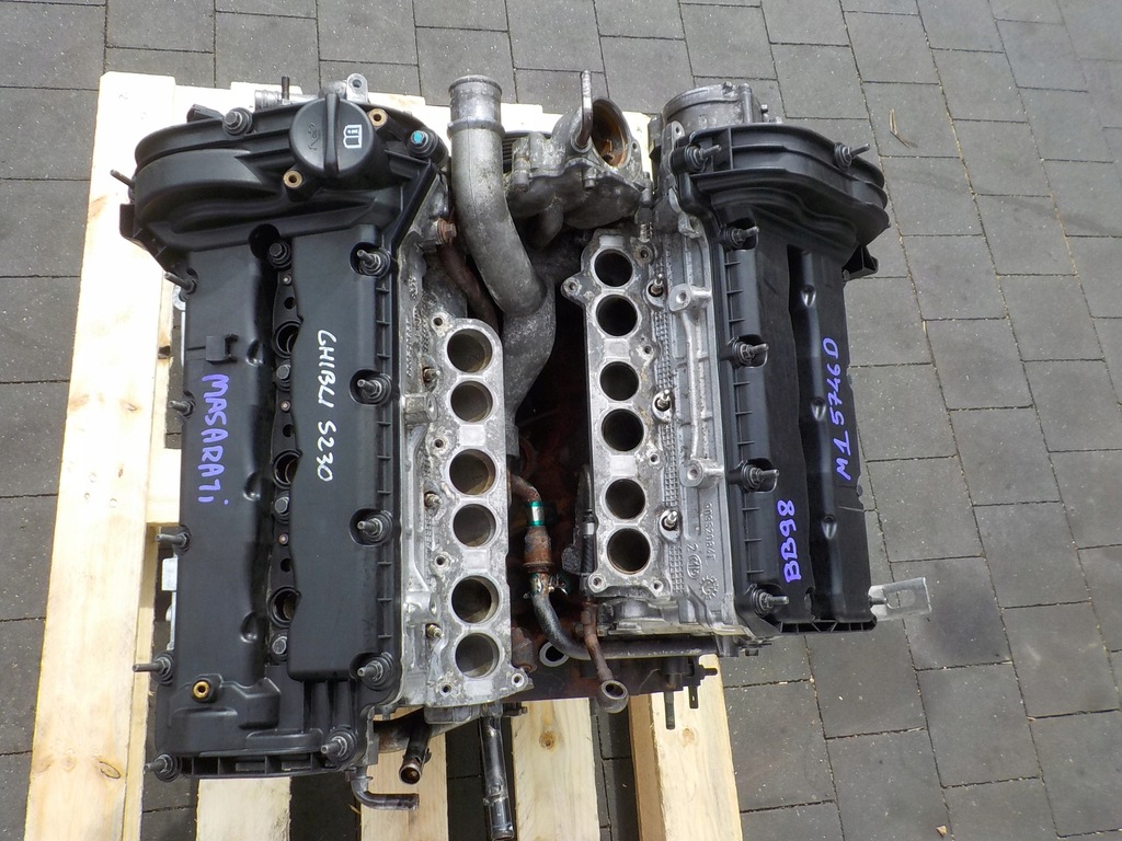 фото №13, Maserati quattroporte 14r dv6 3.0 дизель 275km двигатель m15746d