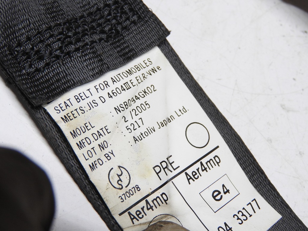 фото №7, Honda fr-v 06r pas безпеки середній перед