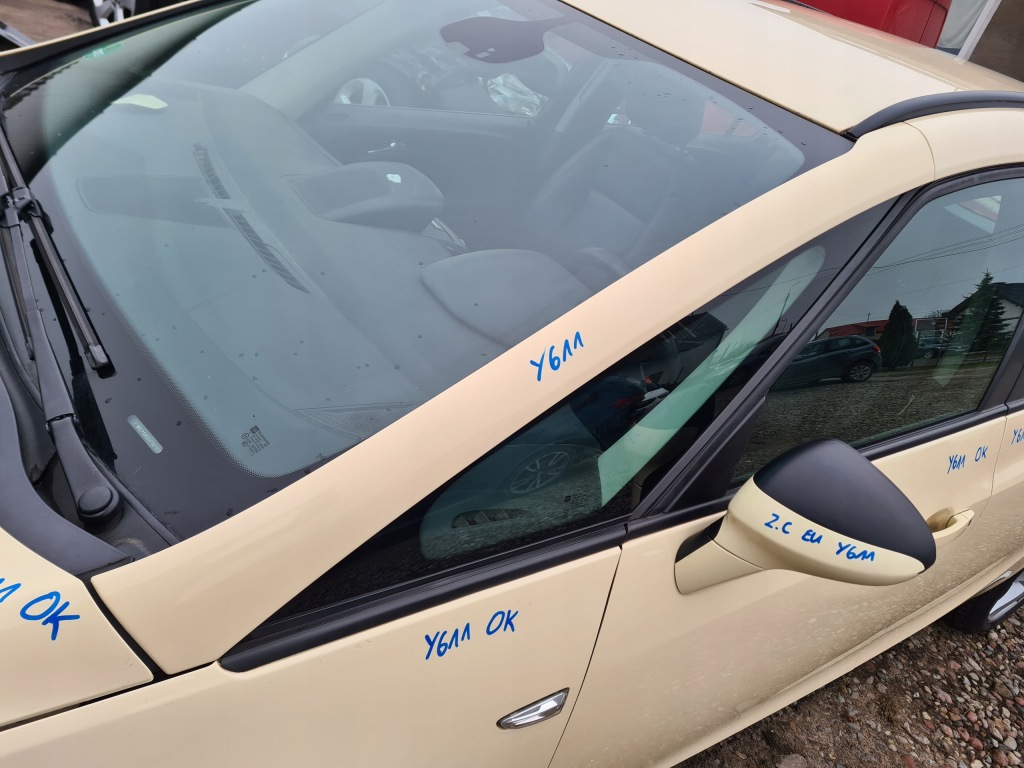 фото №1, Молдинг стойка стекло лобовое левая zafira c y611