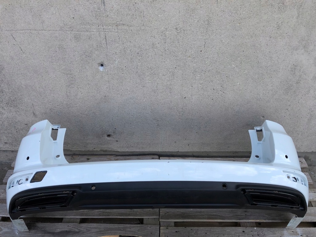 фото №1, Бампер задня задній renault talisman kombi 2015- + спойлер dół оригінал повний