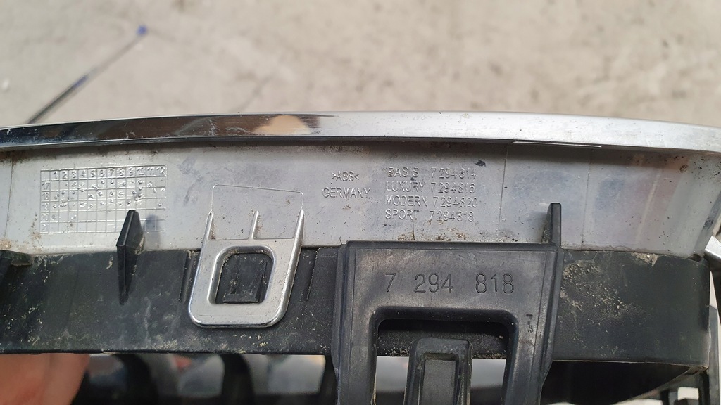 фото №10, Решётка радиатора решётка радиатора решётка радиатора правая bmw 4 f32 оригинал хром