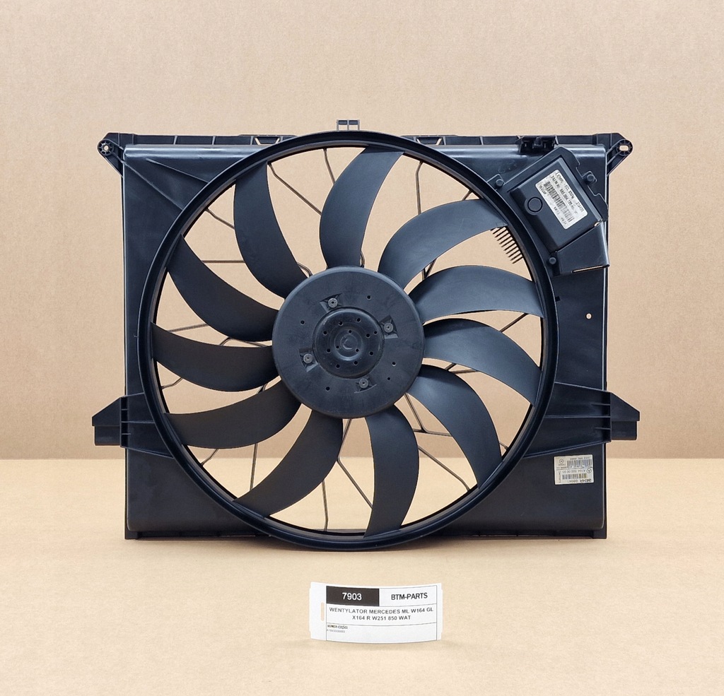 фото №1, Вентилятор mercedes klasa m w166 gle w166 c292 gls x166