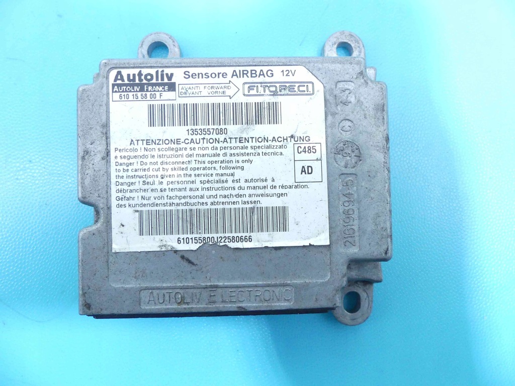 фото №7, Подушка водія подушка безпеки ремені стрічка fiat fiorino