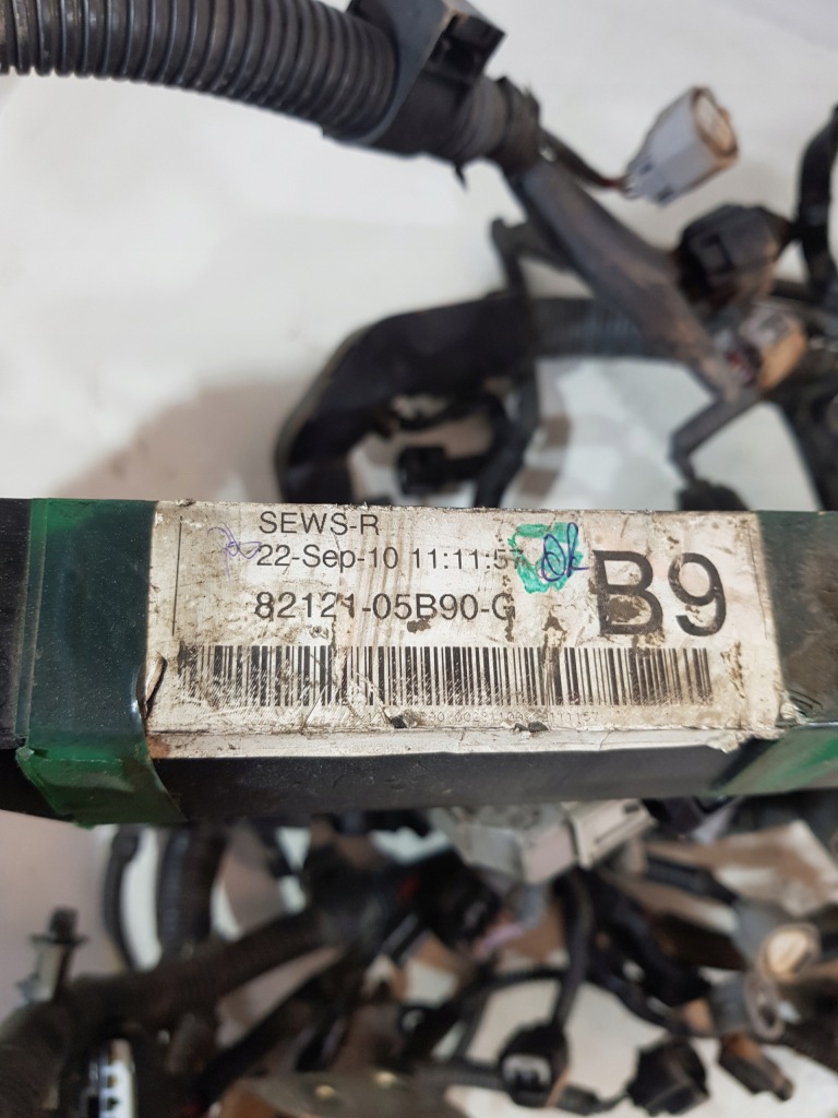 фото №16, Жгут электропроводка 82121-05b90 toyota avensis t27 verso rav 4 2.0d 1ad-ftv