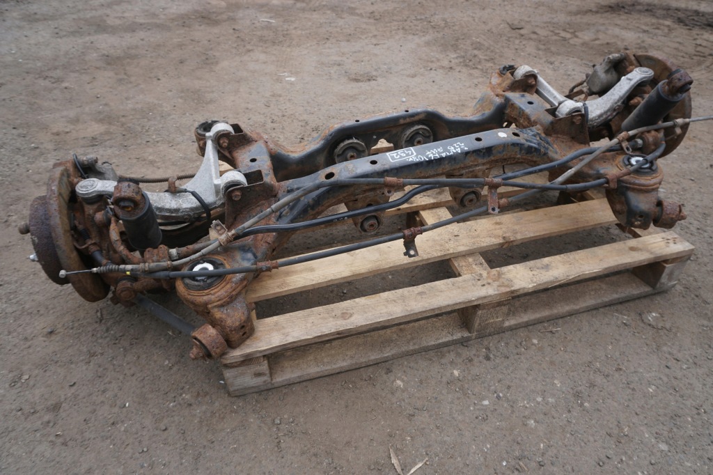 фото №9, Hyundai santa fe ii балка підвіска заднього важіль поворотний кулак 2008rok