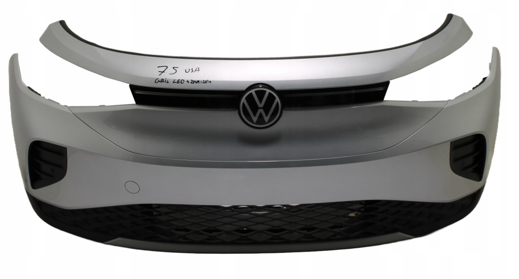 фото №1, Vw id.4 бампер передній решітка радіатора led pdc новий kpl