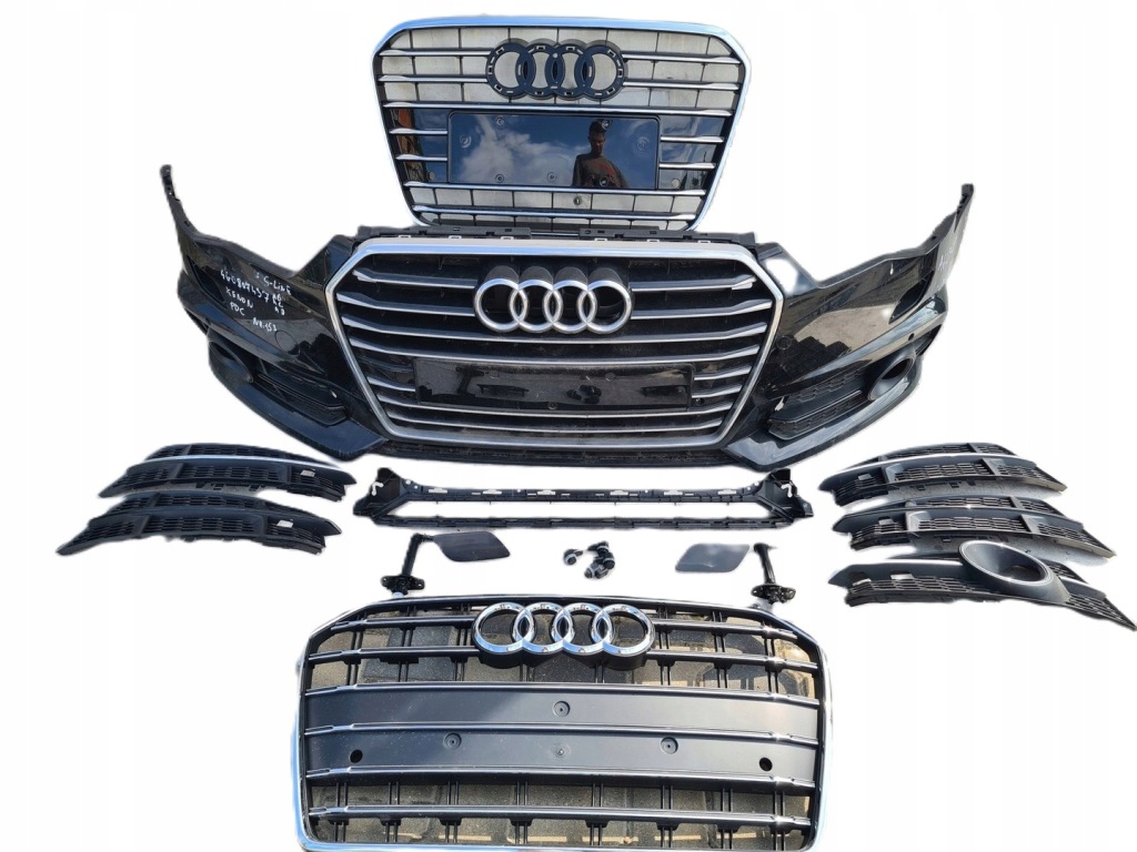 фото №1, Бампер перед kompletny audi a6 c7 lift s-line