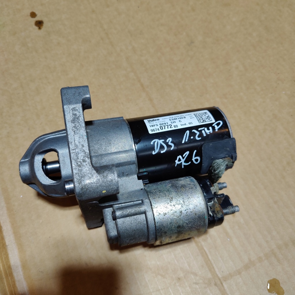 Купити Citroen peugeot 1.2 thp стартер 9674077280