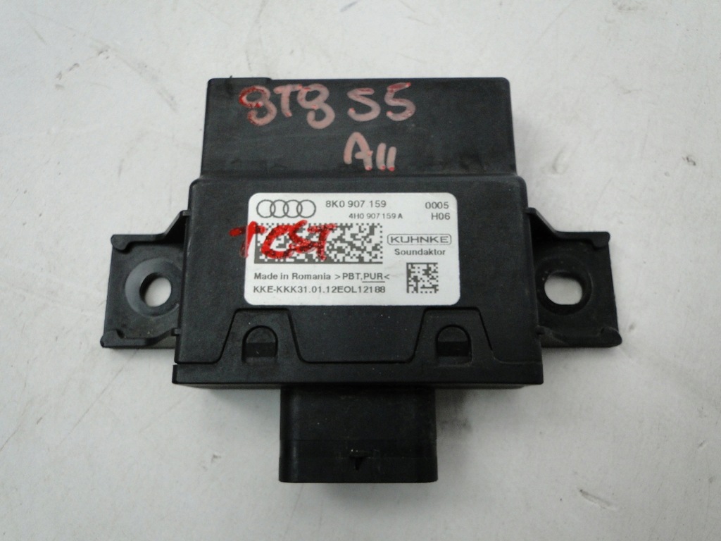 фото №1, Блок управления выхлоп s5 8k0 8k0907159 audi