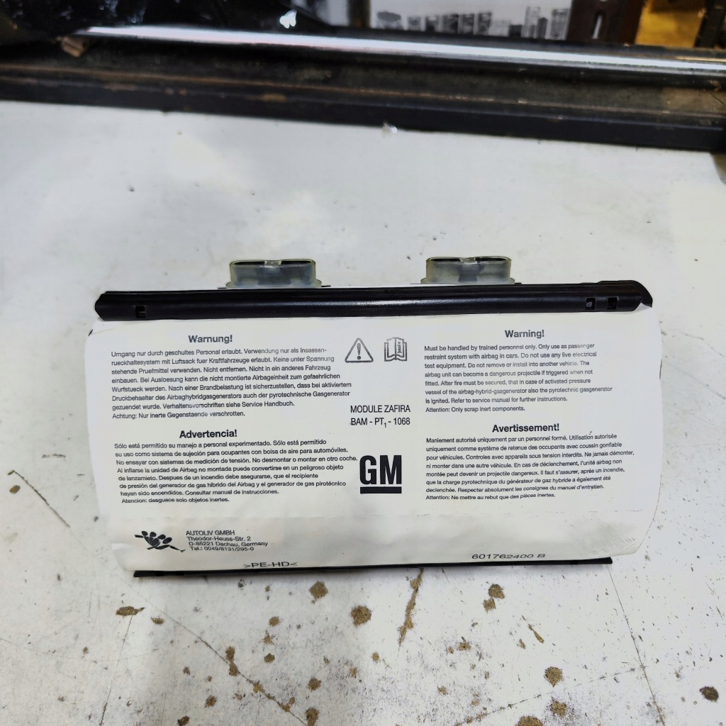 фото №1, Opel zafira b lift подушка безпеки пасажира 13111177