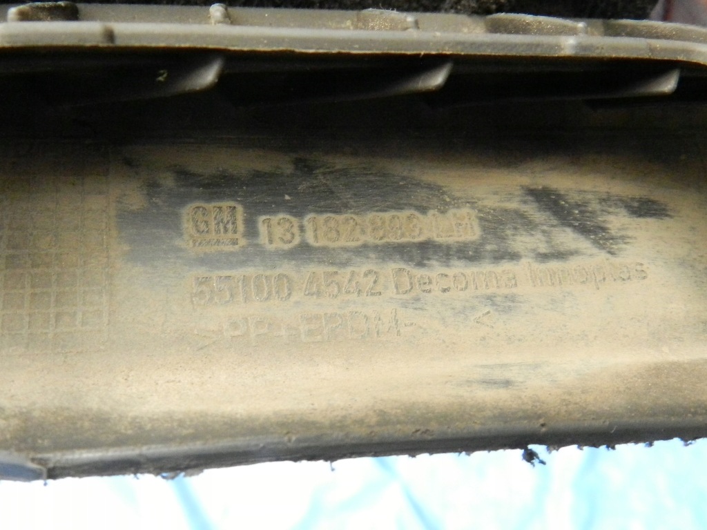 Opel-części | vectra c накладка-спойлер спойлер бампера левый перед рестайлинг  13182893 Доставка