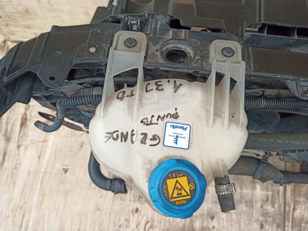 фото №6, Grande punto 1.3 jtd pas передний радиатор балка